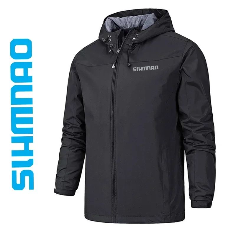 2025Waterproof Fishing Raincoat for Men, Raincoat for Cycling, Windproof Jacket, Mountaineering Clothes, Spring and Autumn Coat