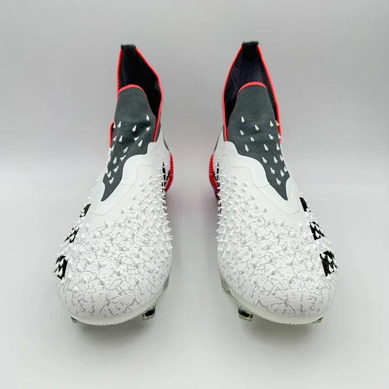 New Men Football Field Boots Professional Original Soccer Shoes Resistant Unisex Comfortable Ankle Cleats Football Shoes Outdoor