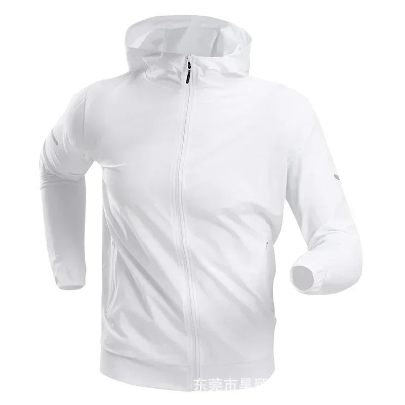 Autumn/Winter Men's Outdoor Running Fitness Morning Jogging Sports Quick-Dry Windproof Cycling Training Jacket and Tracksuit