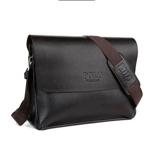 The Leisure Business Single Shoulder Bag Polo Vertical Bag Man Trend Inclined Shoulder Bag Vertical and Horizontal Styles