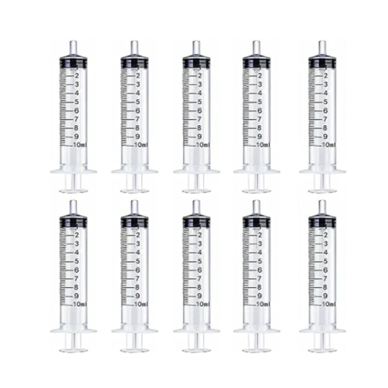 Wholesaale 1ml-10ml 10-20Pcs Reusable Nutrient Plastic Syringe Hydroponics l Measuring For Kithchen Too
