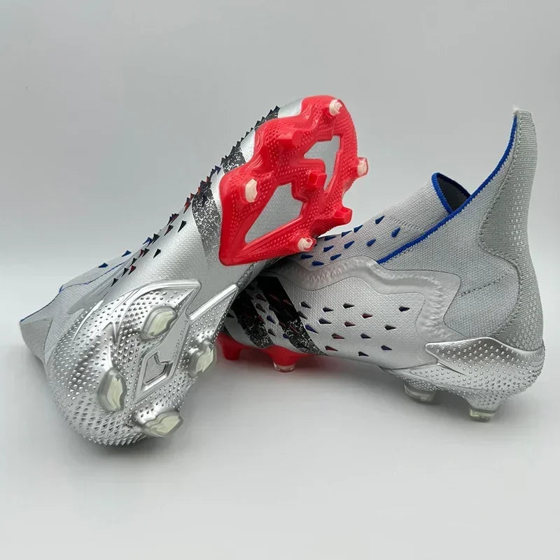 New Men Football Field Boots Professional Original Soccer Shoes Resistant Unisex Comfortable Ankle Cleats Football Shoes Outdoor