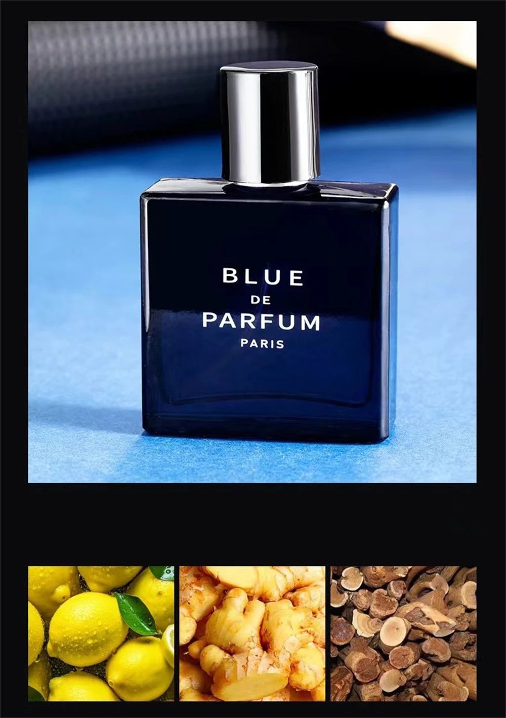 Luxury Brand Perfume Men Cologne Parfums Homme Gift Box 4Pcs Set 100ml Perfumes Masculinos Natural Floral Fruity Scent Spray