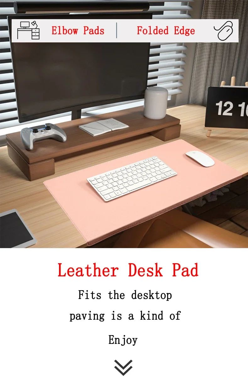 Folding Large Mouse Pad Elbow Guard Wrist Guard Mousepad Office Desk Mat Laptop Computer Desk Pad Gaming Table Mat