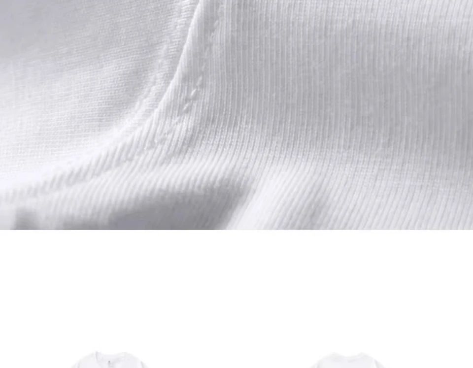 100% pure cotton summer high-end brand men's short sleeve round neck fashionable style half sleeved top breathable T-shirt