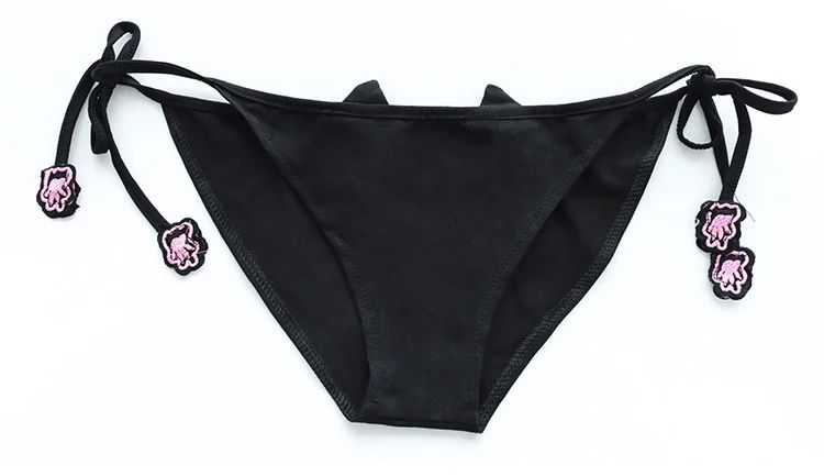 Anime Cute Cat Paw Bikini Swimsuit Costume Summer Beach Mini Lovely Cats Bell Swimwear Uniform Cosplay Cats Hollow Bra