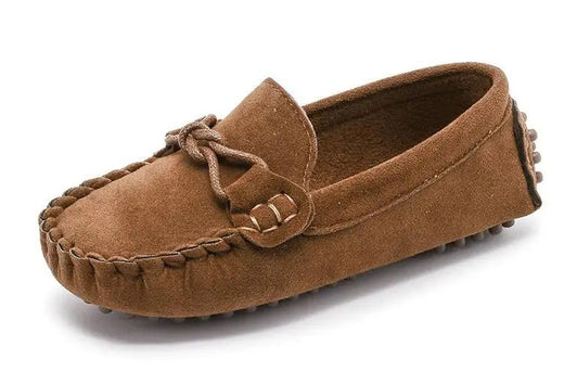 Children Loafers Shoes Boys Flat Sneakers Baby Kids Casual Shoes Toddler Girls Breathable Slip-on Shoes Soft Bottom Solid Color
