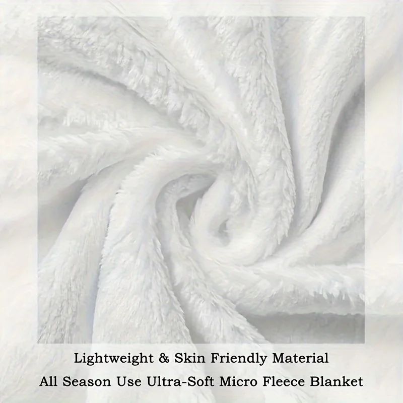 Heavyweight Flannel | Festive Gift Selectio | Soft and delicate | Keep warm | Room Decor Blanket, Camping Stuff