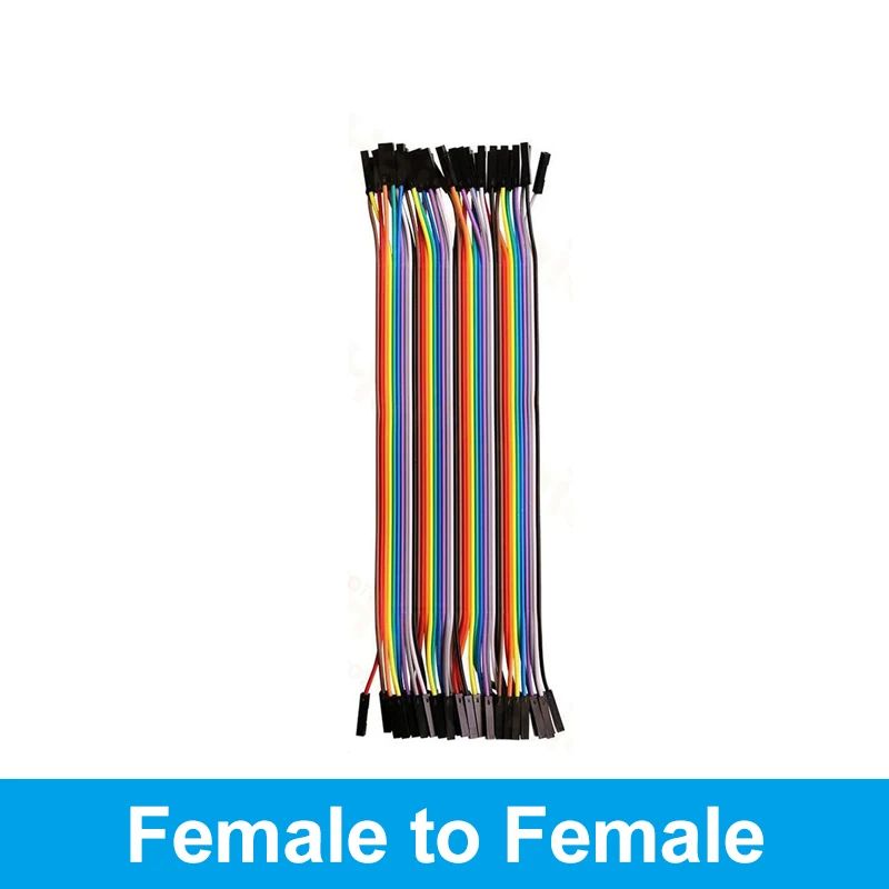40PIN Jumper Dupont Wire 10CM 20CM 30CM 40CM Dupont Line Male To Male Female To Male Female To Female Cable for Arduino DIY KIT