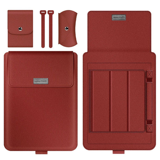 Pu Leather Laptop Sleeve Bag Case For Macbook Air Pro 13 14 16 M3 M2 M1 Notebook Cover For Huawei Dell HP ASUS Lenovo 15 17 Inch