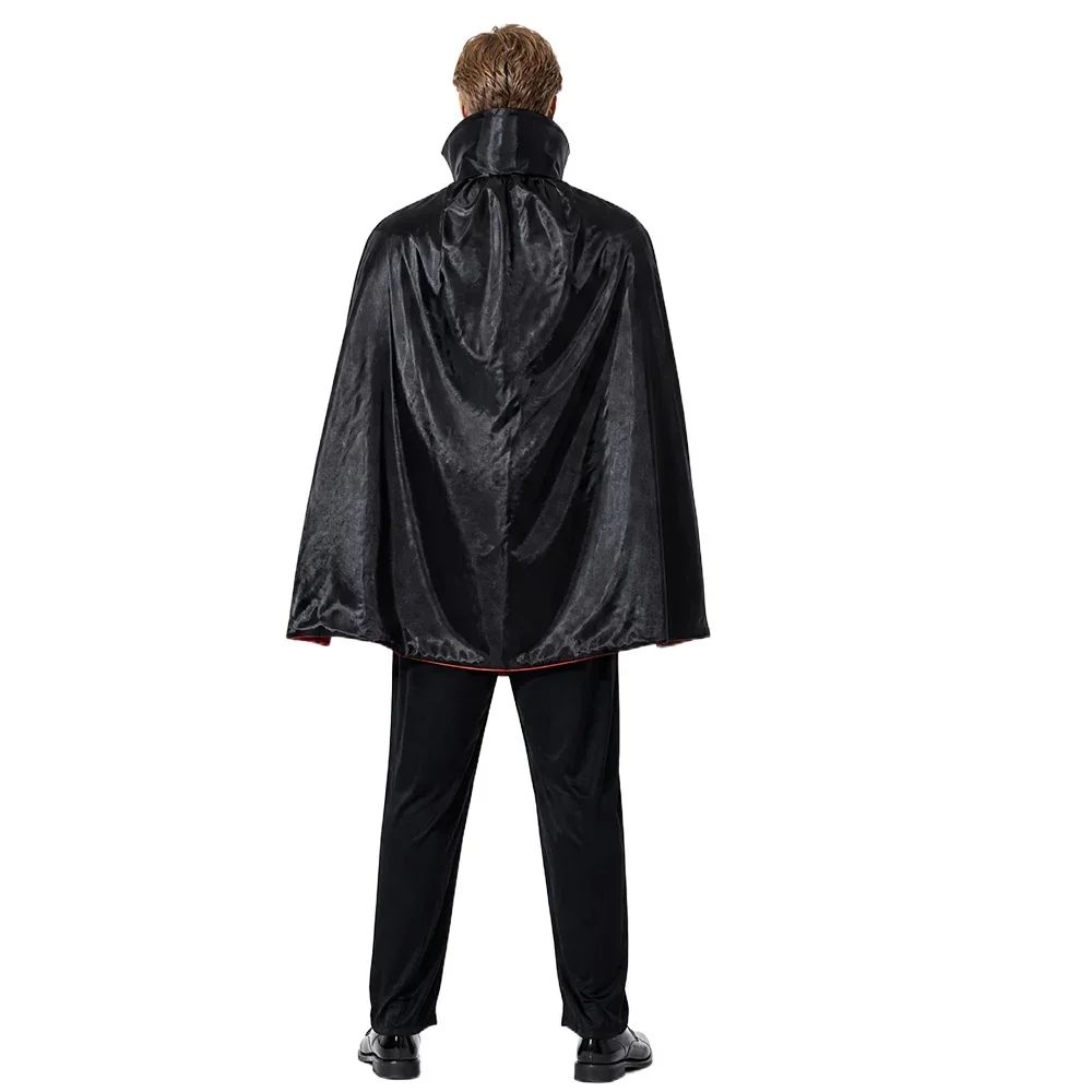 Adult Vampire Costume Men's Medieval Gothic Costume Set Suitable for Halloween Parties Movie Theme Cosplay Costume
