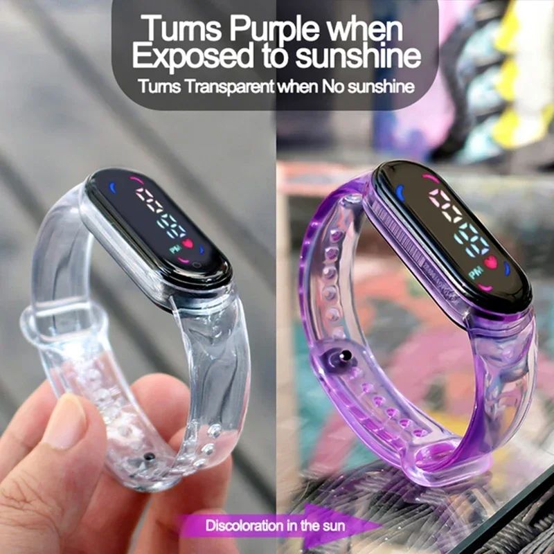 Mario Bros Children's Watches Action Figures Luigi Princess Peach Yoshi Bowser kids Sport Wristband Waterproof Digital Watch Toy
