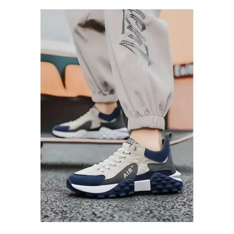 2025 New Men's Casual Shoes Men's Shoes Platform Men's Sneakers Plus Size 43 44 Popular Sapatos Masculine Shoes