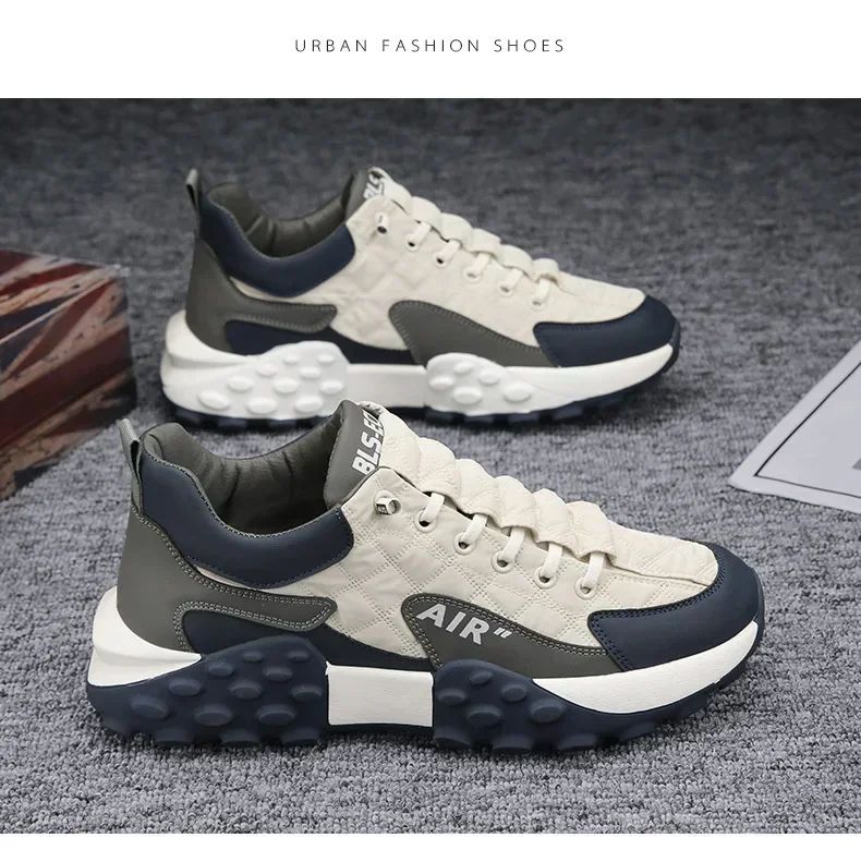 2025 New Men's Casual Shoes Men's Shoes Platform Men's Sneakers Plus Size 43 44 Popular Sapatos Masculine Shoes