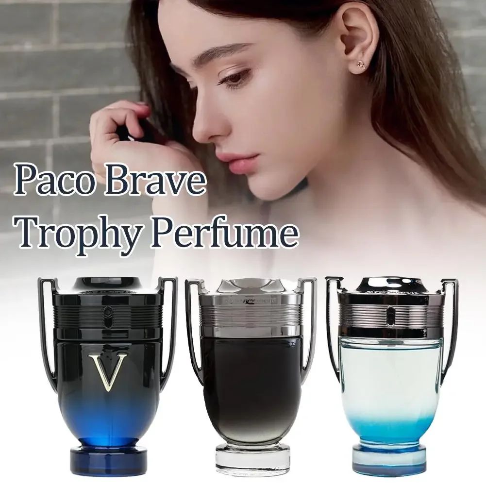 100ML Victory Men's Perfume EDP, Woody Aquatic Notes, Fresh Ocean Fragrance Spray Gift For Men 3.4 Oz Parfum Intense Cologne