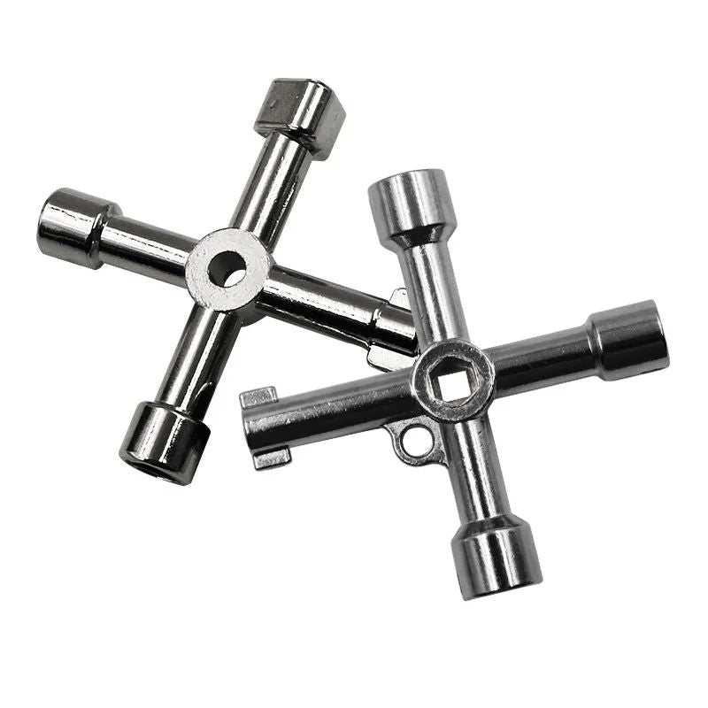Multi Functional Elevator Key Wrench Elevator Water Meter Valve Multi Purpose Triangular Wrench Portable Hand Tools