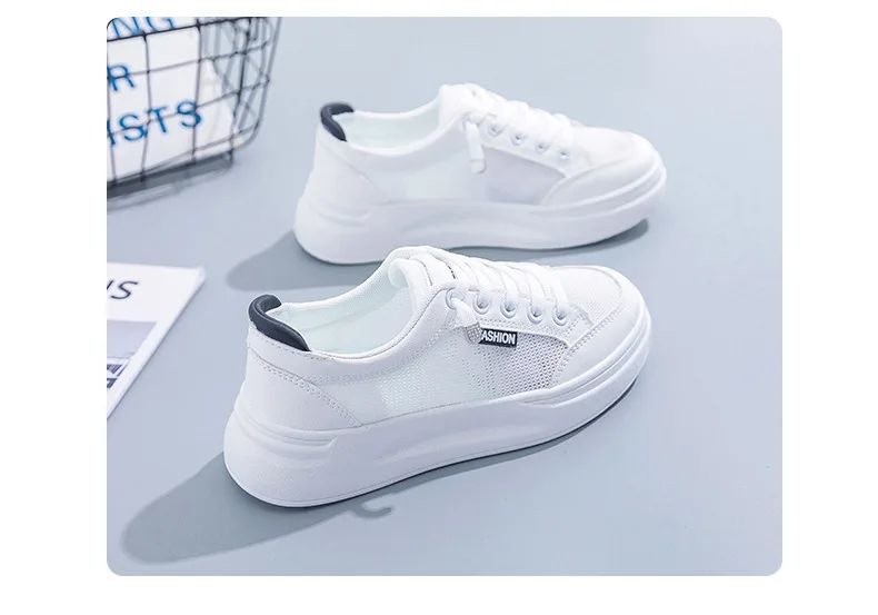 2024 White Tennis Athletic Woman Running Shoes Female Casual Sneaker Sports Comfortable Trend Loafers Skateboard Summer Leather