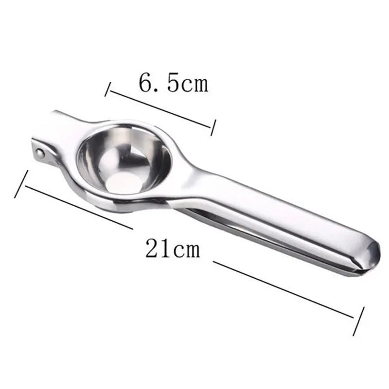Stainless Steel Manual Juicer Processor Lemon Squeezer Orange Fruit Household Lemon Clip Fruit Pressing Kitchen Accessories