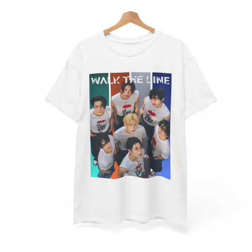 Enhypen If You Say 2025 Tour Walk The Line Concerts T-shirt Y2k Style K-Pop Fan Apparel Women Summer Gift for Music Lovers