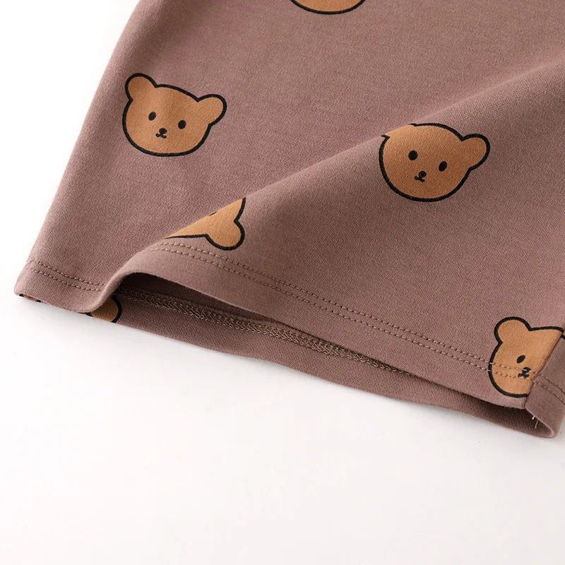 Baby Clothes 2pcs Sets Autumn Winter Baby Pajama Set Bottom Underwear Two-piece Set Cotton Baby Boy Long Sleeves Outfit