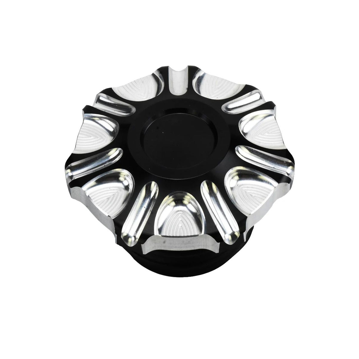 Motorcycle Black Chrome Fuel Gas Oil Cap Fuel Gas Tank Cover For Harley Sportster 883 1200 XL XR Iron Dyna Touring Softail FLHR