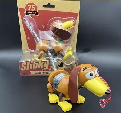20cm Toy Story Anime Figure Slinky Dog Vocability Sound Dachshund Action Figures Creative Model Birthday Gift For Kid Children