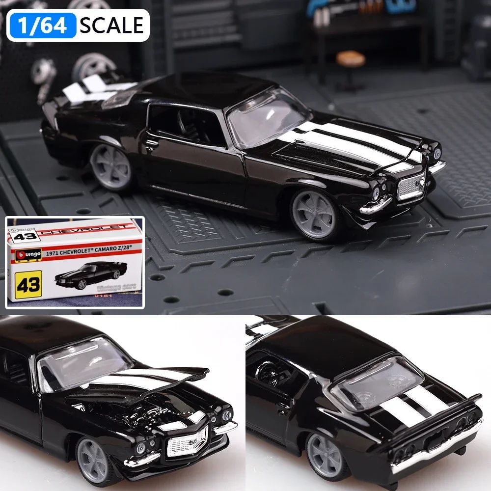 Bburago 1:64 Porsche 911 Gt2 Lamborghini Ferrari SP3 812 1959 Cadillac Miniature Alloy Diecast Car Model Collection Toy Gifts