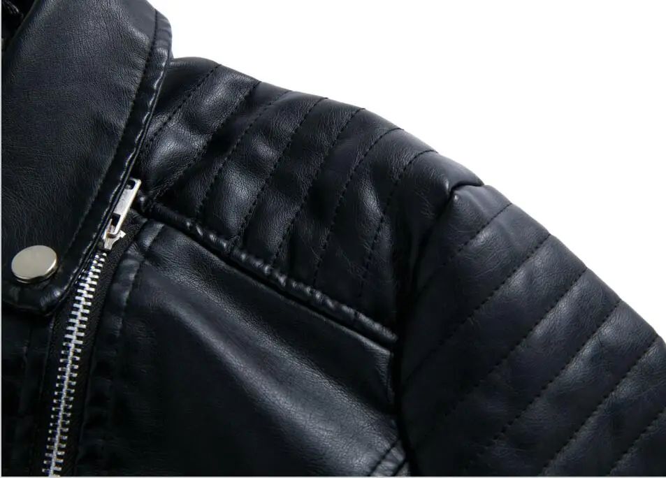 Black Women Faux Leather Jacket Spring Autumn Zipper Casual Pu Coat Female Biker Outerwear Ladies Clothes S-XXXL