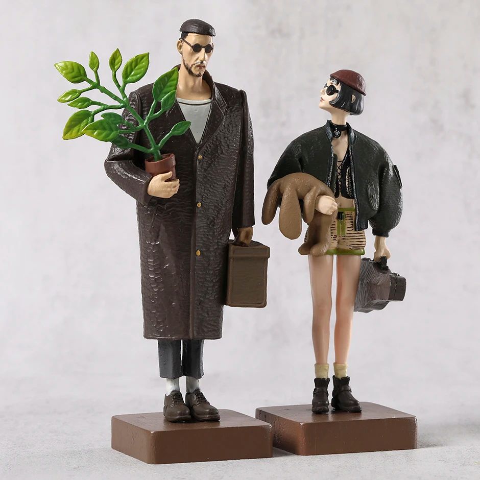 2-pack The Professional Leon Mathilda Figure Figurine Collection Model Doll Toy 14-16cm