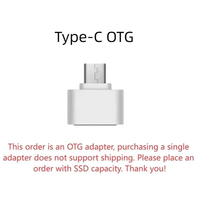 High Speed Portable SSD External Hard Drive 4TB USB3.1 Interface Hard Disk Solid State Drive Mass Storage Device for Laptop/PC