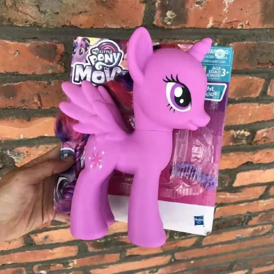 Genuine Hasbro My Little Pony Kawaii Twilight Sparkle Birthday Gift Desktop Decor Anime Cartoon Trendy Toys for Girls Collection
