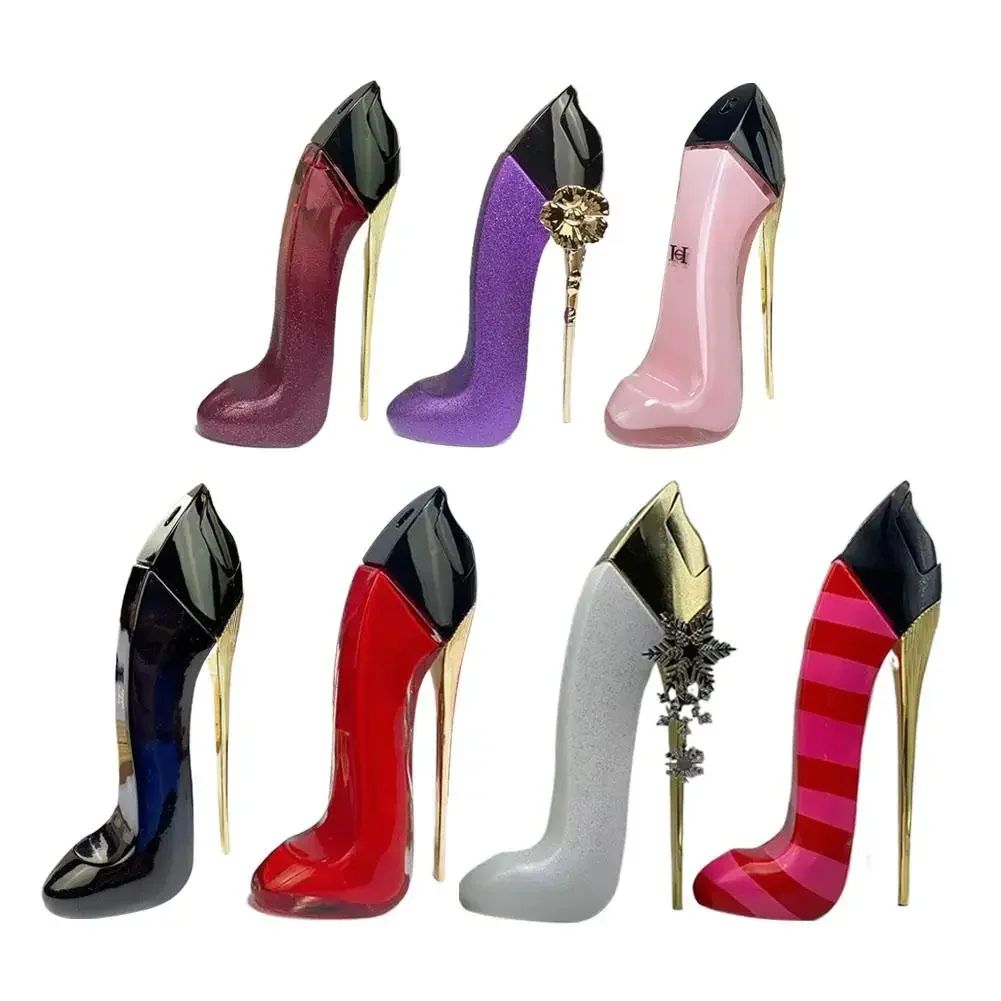 80ml Lasting Fragrance Sexy Spray Fashion Deodorant Perfume New Women's Luxury Floral Elegant High Heel Bottle Design