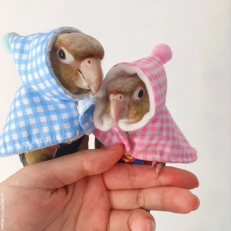 Lovely Bird Clothes Colorful Cover Dress Up and Protect Your Pet Parrots Comfortable Bird Cloth Birds Suit Parakeet Clothing