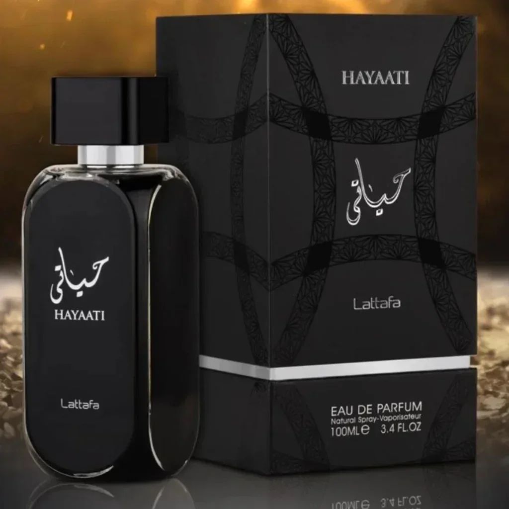 Lattafa Hayaati Men's and Women's Perfume 100ml, Woody Scent, Long-lasting Amber and Citrus Fragrance Guaranteed Gift