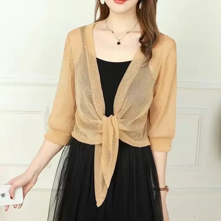 Wedding Jacket Wrap Long Half Sleeve Bolero Shrugs For Women Cardigan Bolero Jacket Cape For Party Dress Top Coat