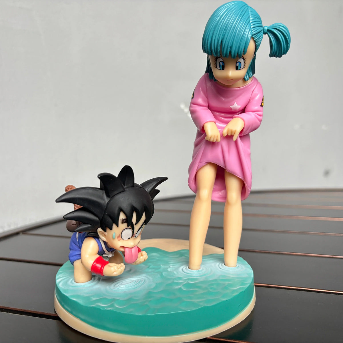 Dragon Ball Anime Figures Son Goku Piccolo Figure Bulma Figurine Pvc Statue Model Doll Collection Rooms Decora Desk Toys Gifts