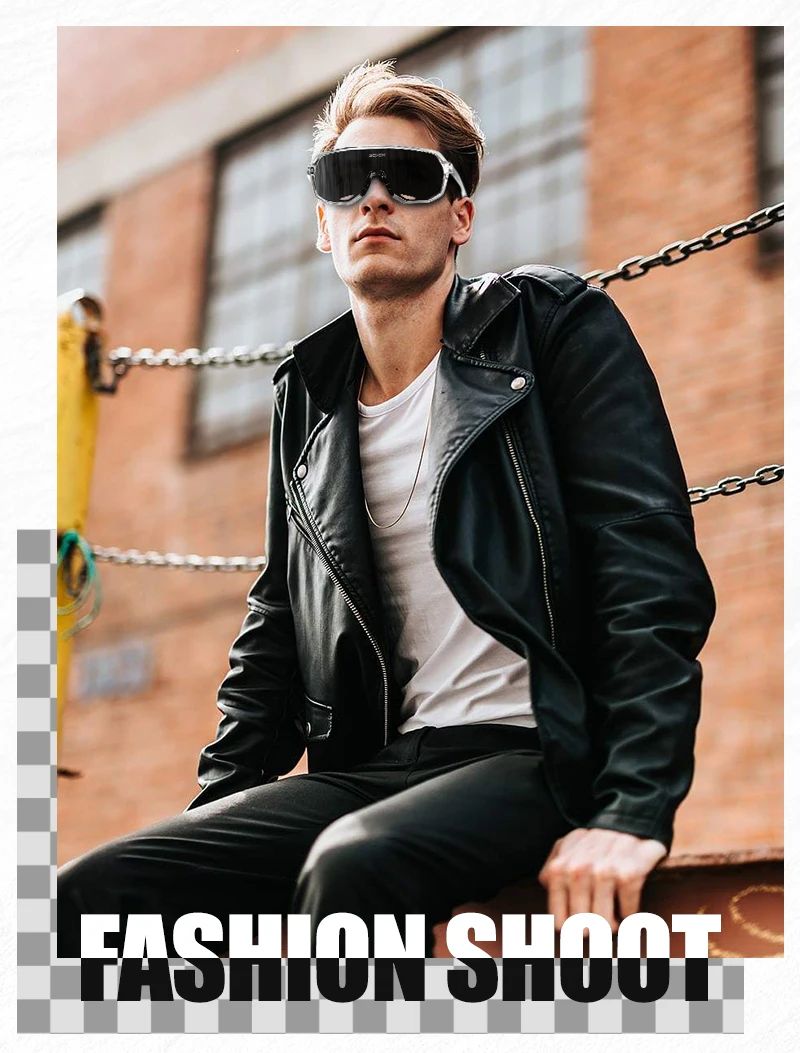SCVCN Men Bike Photochromic Glasses Cycling Sunglasses for Women Sports Running MTB Biking Eyewear Road Mountain Bicycle Goggle