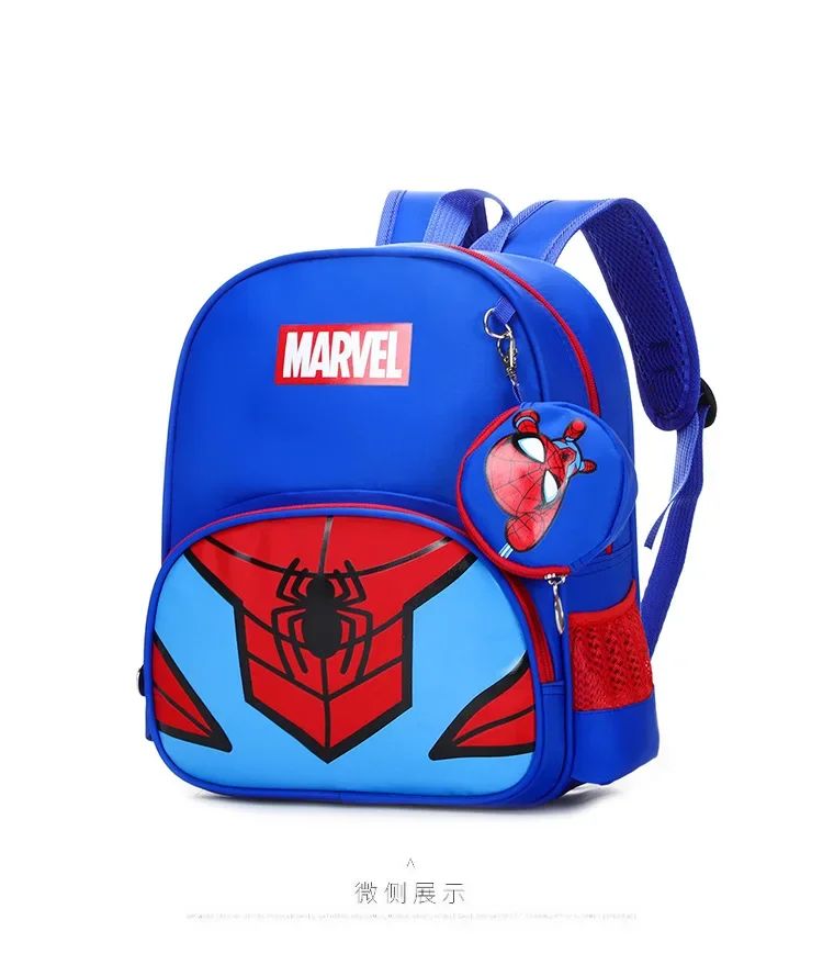 New Children School Bag Boys Girls Spider Man Cartoon Kindergarten Schoolbags Kids Orthopedic Backpacks 4-13 Year