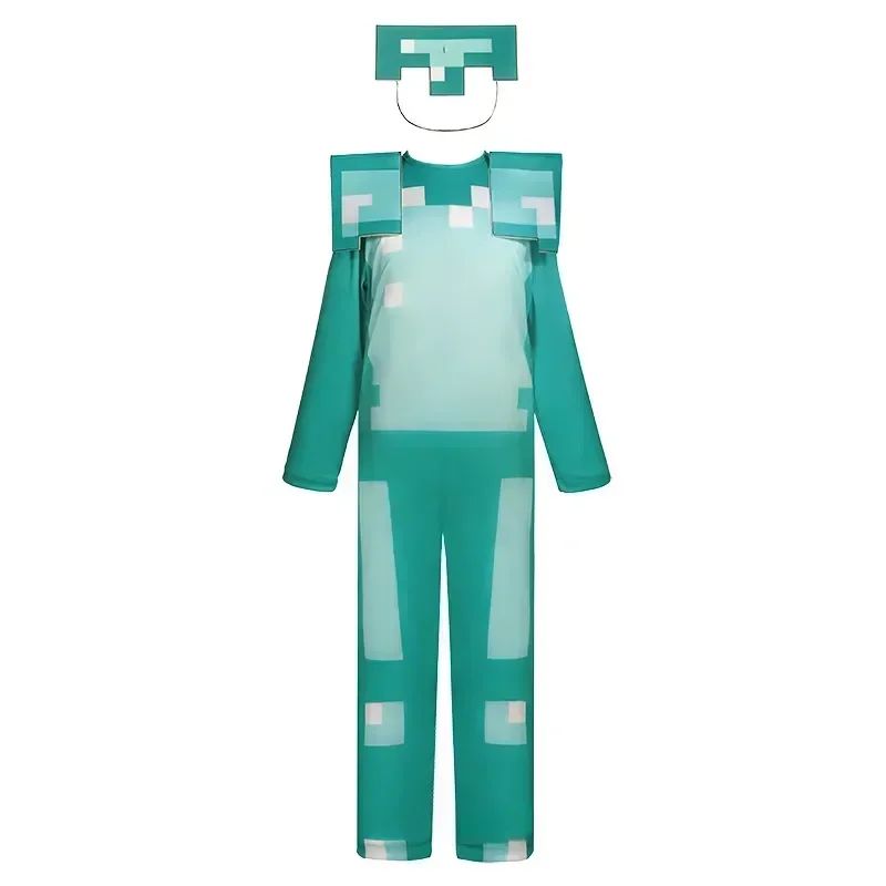Game My World Role Play Holiday Party Pixel Costume Toy Mc Boys Girls Set Diamond Christmas Gift Stage Costume