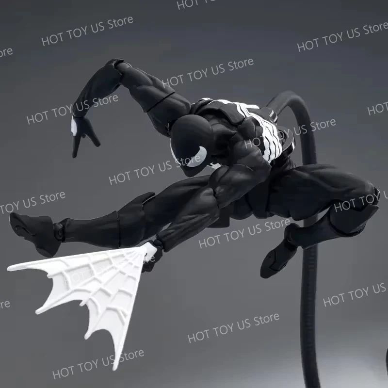 Mess Toys Spider Man Symbiote Spiderman Messtoys Black Suit Neighbor Scarlet Spider Anime Action Figure Gifts Toys