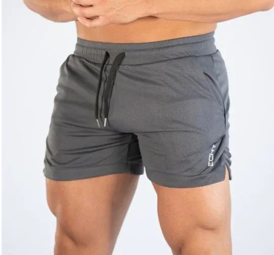 2025 NEW Fitness sports Shorts Man Summer Gyms Workout Male Breathable Mesh shorts Quick Dry Beach Short Pants men Sportswear