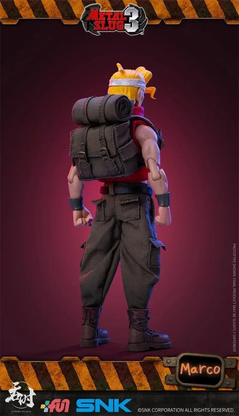 ?IN STOCK?TUNSHI Studio Original SNK Model Official Metal Slug 3 Marco Tarma Clark Still RALF JONES Rebel Soldier 1/12 Mecha Toy