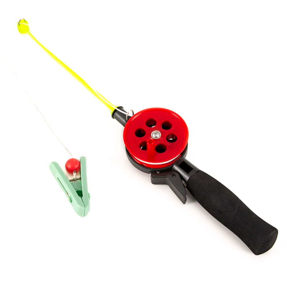 NEW For Outdoor Fishing Portable Accessories Crab Fishing Rod Fishing Tackle Pole with Clip 34cm Winter Outdoor Ice (random)