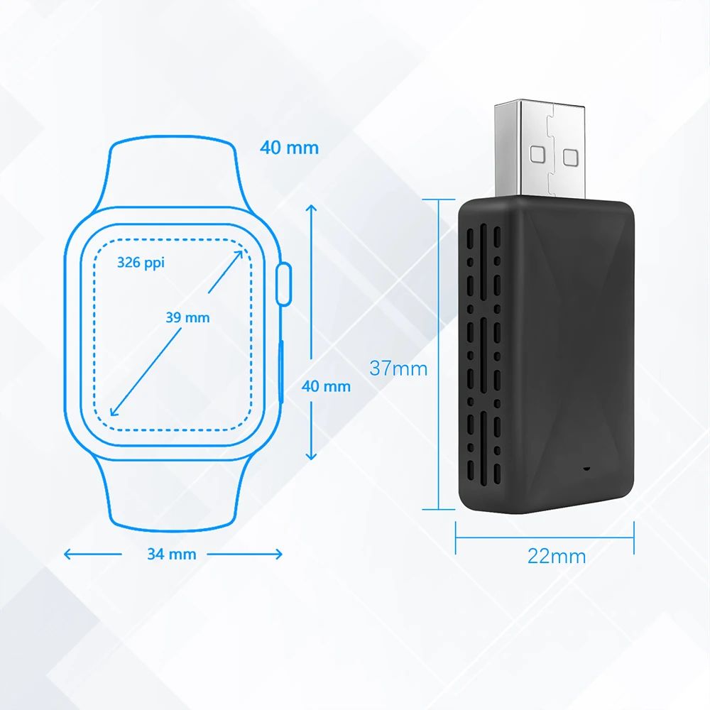 Carplay Android Auto Wireless Adapter for Toyota Mazda Nissan Camry Suzuki Subaru Citroen Audi Mercedes Kia Ford Opel Spotify BT