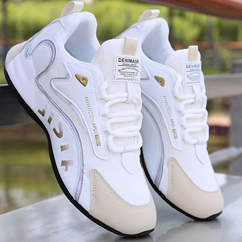 Men's summer mesh sneakers, low-top casual vulcanized shoes, men's soft and comfortable sports running shoes, men's shoes