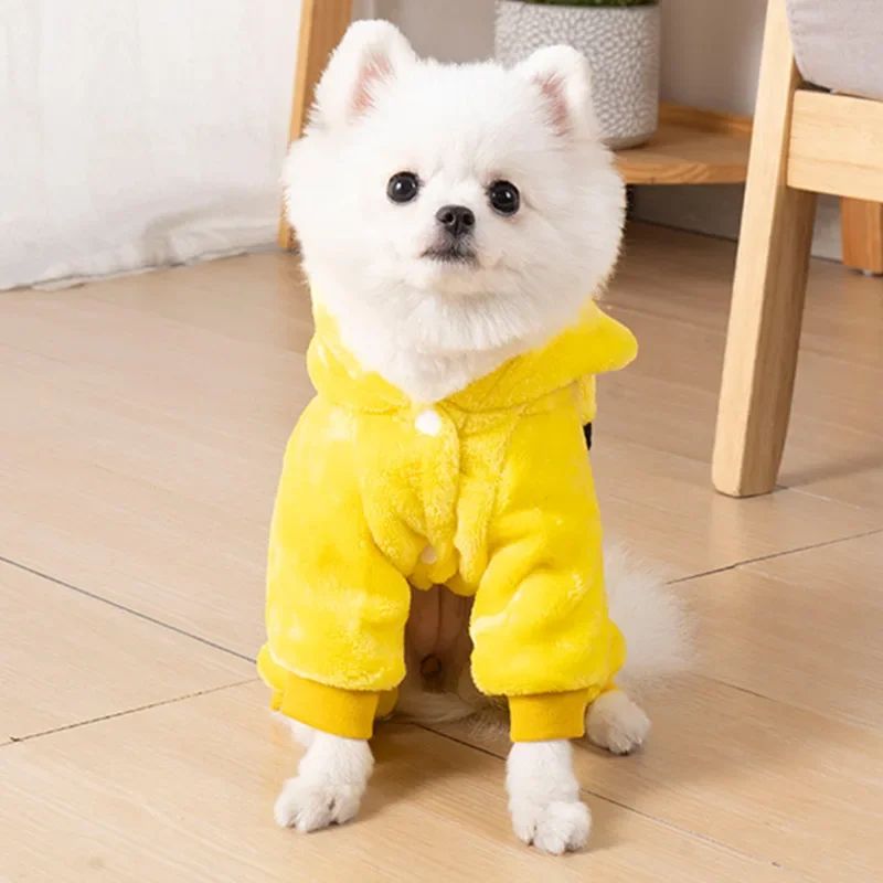Coral Fleece Cosplay Costume for Pet Clothing for Small Dogs Puppy Cats Clothes Chihuahua Yorkshire Costume Coat