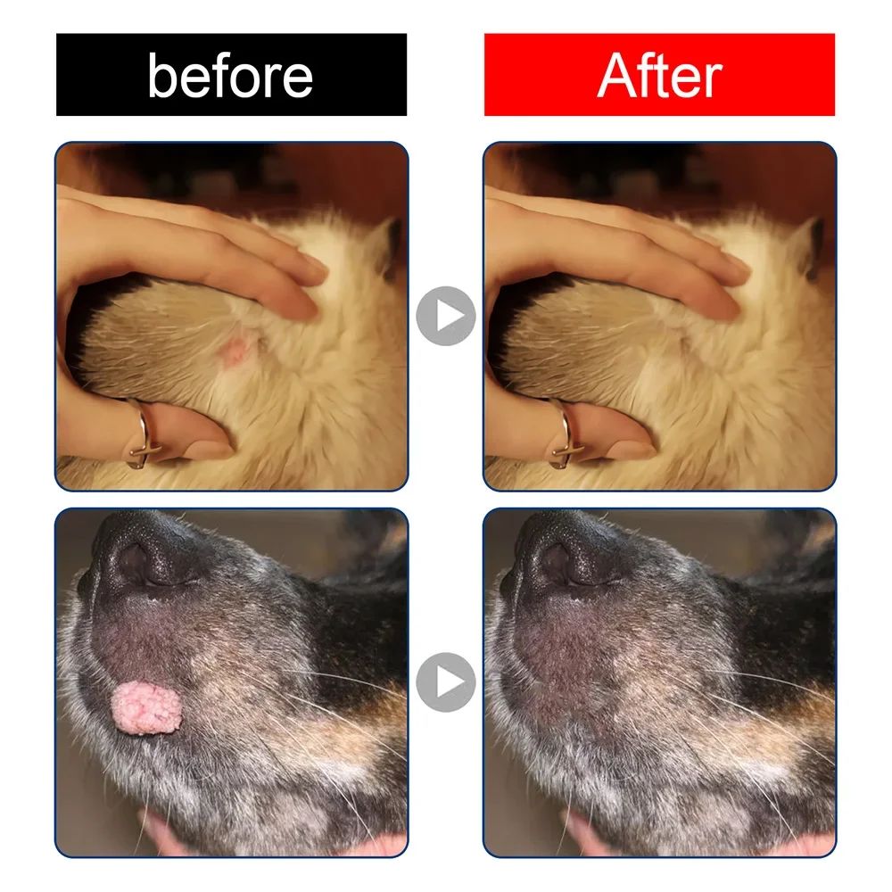 Pet Wart Remover for Dog Cleaning, Removing Granulation Warts, Removing Prickly Monkey Silk, Flat Warts, and Standing Clean