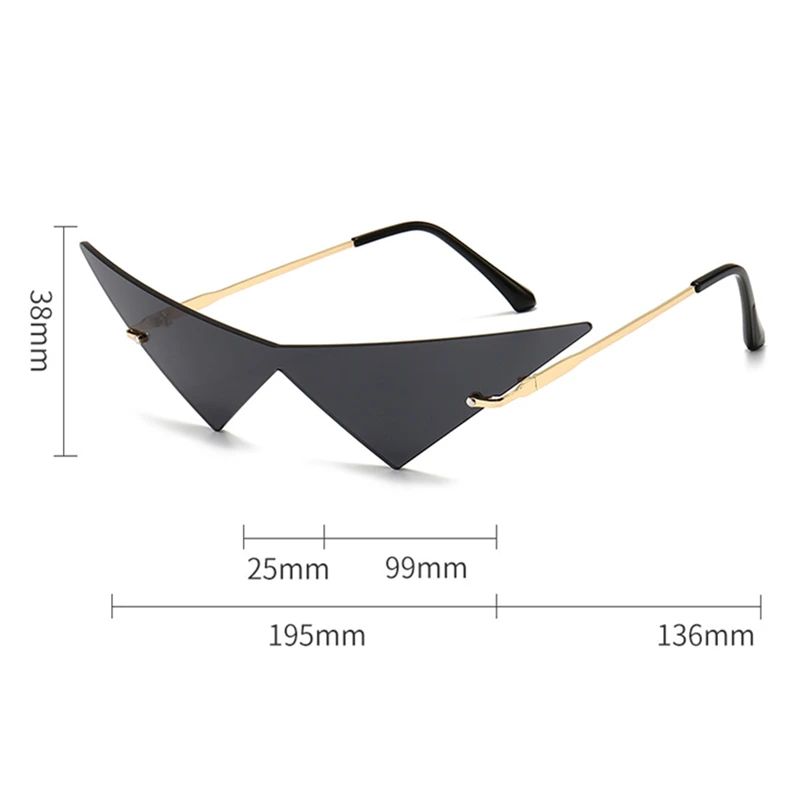 Halloween Cosplay Anime Tengen Toppa Gurren-Lagann Glasses Gothic Punk Sunglasses Hip Hop Eyeglasses for Unisex Accessories Prop
