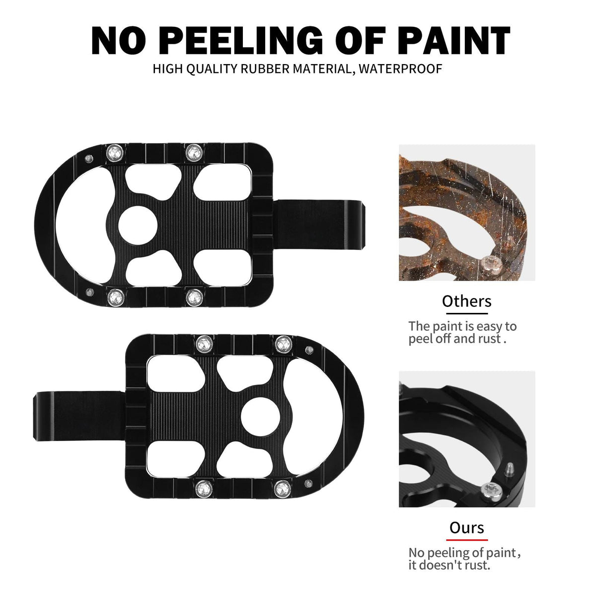Motorcycle Footpegs Passenger Footrest Foot Pegs For Harley Softail Breakout Fat Bob Fat Boy Low Rider S Street Bob 2018-2025