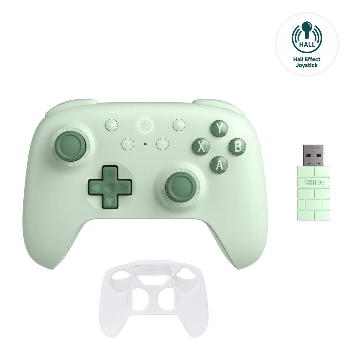 8BitDo Ultimate 2C Wireless Gaming Controller for PC, Windows 10, 11, Steam Deck, Raspberry Pi, Android Gamepad Accessories